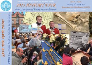 Leicestershire Archaeological and Historical Society 2023 History Fair 18 March (10am until 4pm)